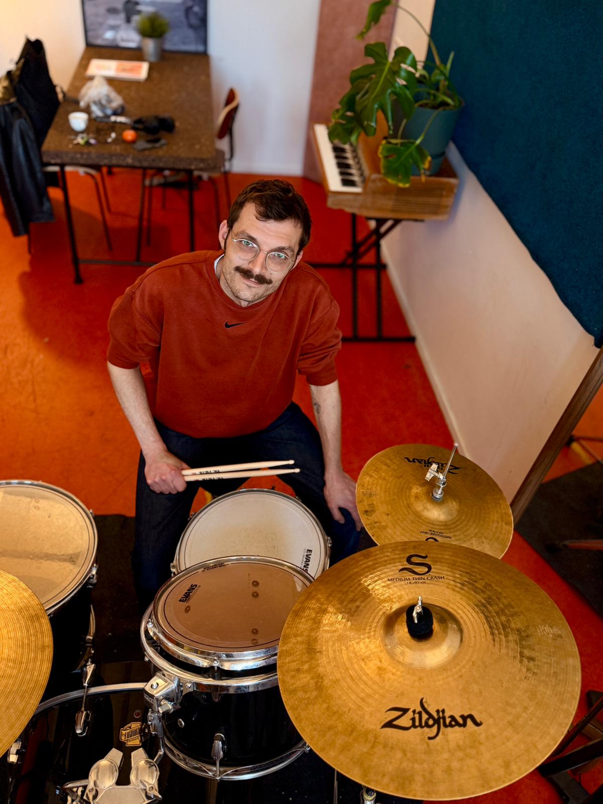 Jelle Dalm — Teacher Studio 14 Drumschool Stefan van de Brug The Hague